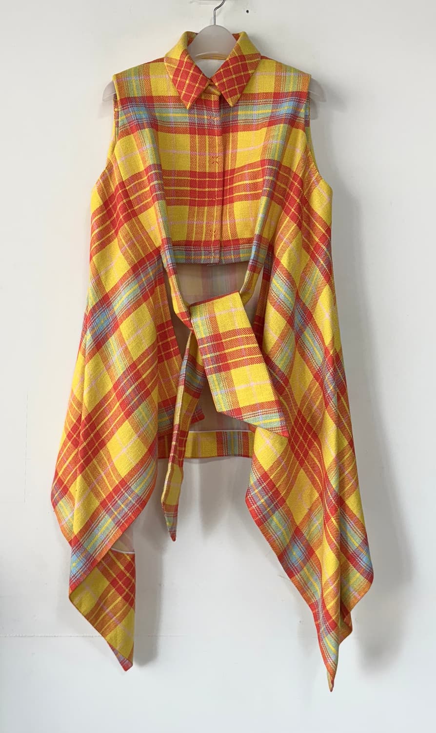 DELPOZO 체크 셔츠 원피스 상품이미지2