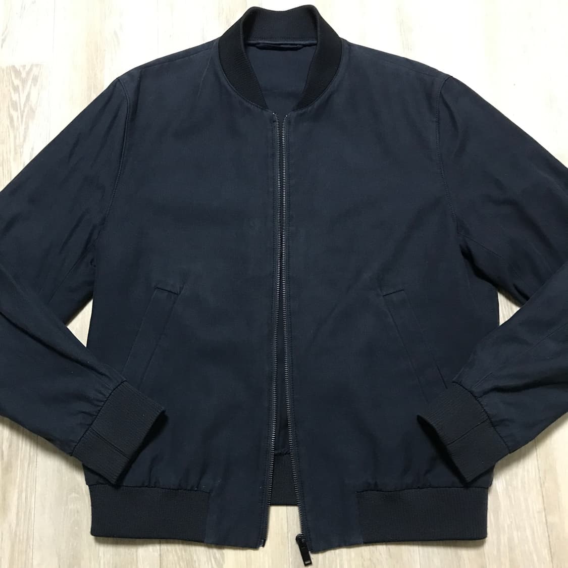 Cos 코스 코튼 봄버 자켓 48(L 100)사이즈 네이비 상품이미지5