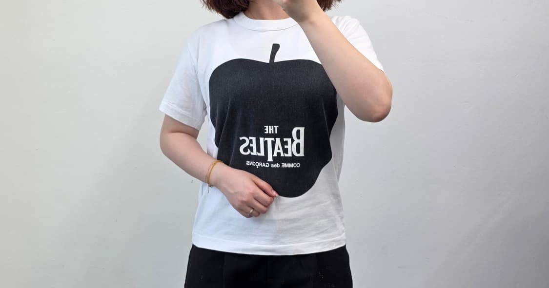[프립]꼼데가르송 X 비틀즈 반팔 티셔츠 상품이미지1