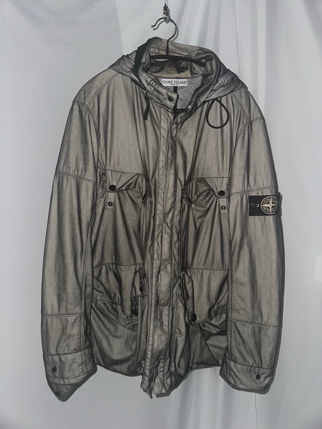 Rare Stone Island Tyvek Hooded Jacket 상품이미지1