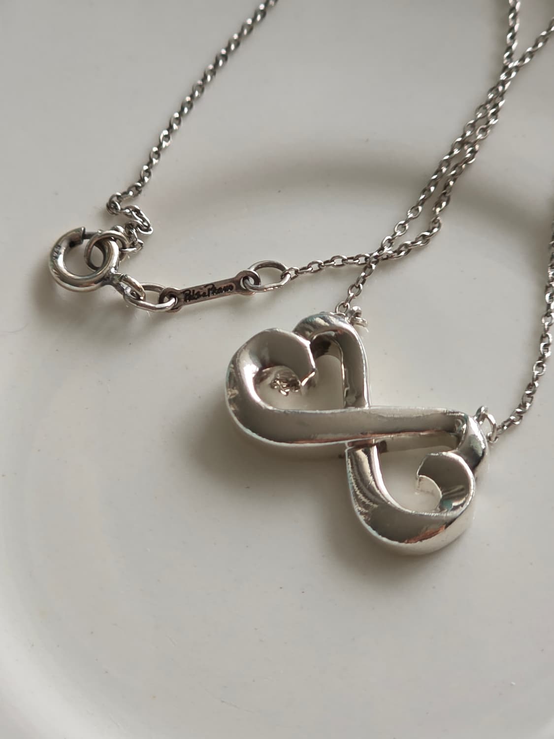 티파니앤코 팔로마 피카소 더블하트 인피니티 목걸이 상품이미지2