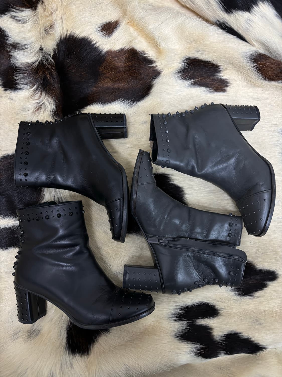 [JILL By JILLSTUART]BLAK&GREY Studded Bo 상품이미지2