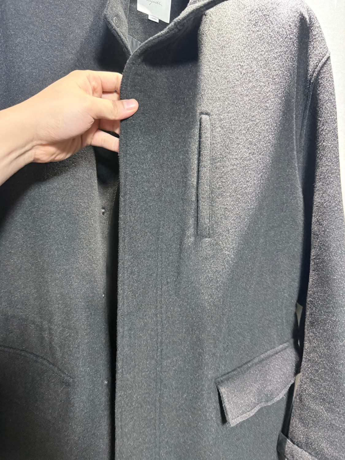 24FW 유스 밀리터리 코트 상태 최상 L사이즈 상품이미지5