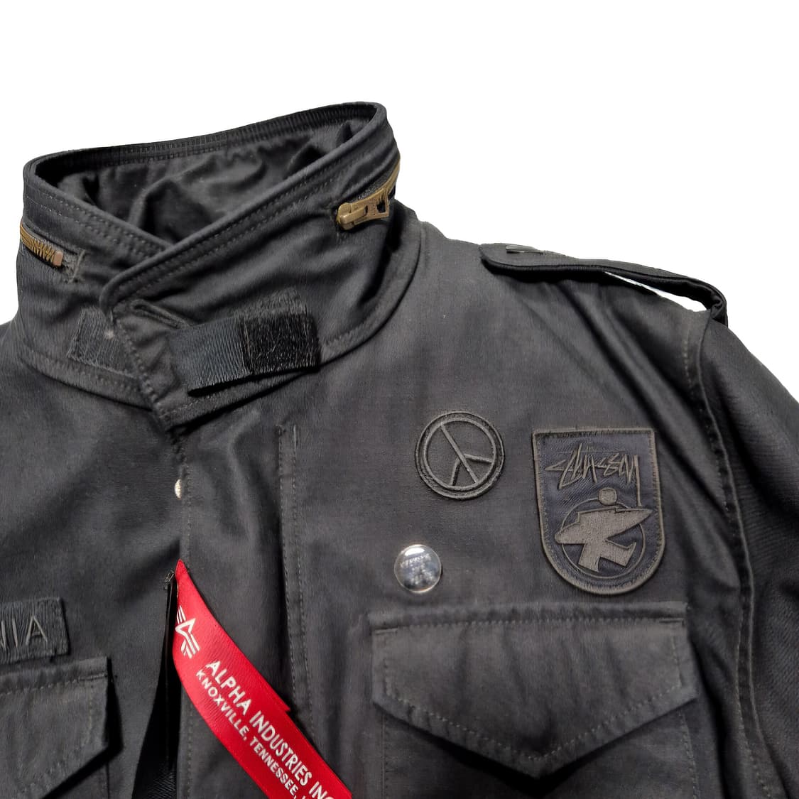 알파 인더스트리 × 스투시 콜라보 자켓 XL 상품이미지5