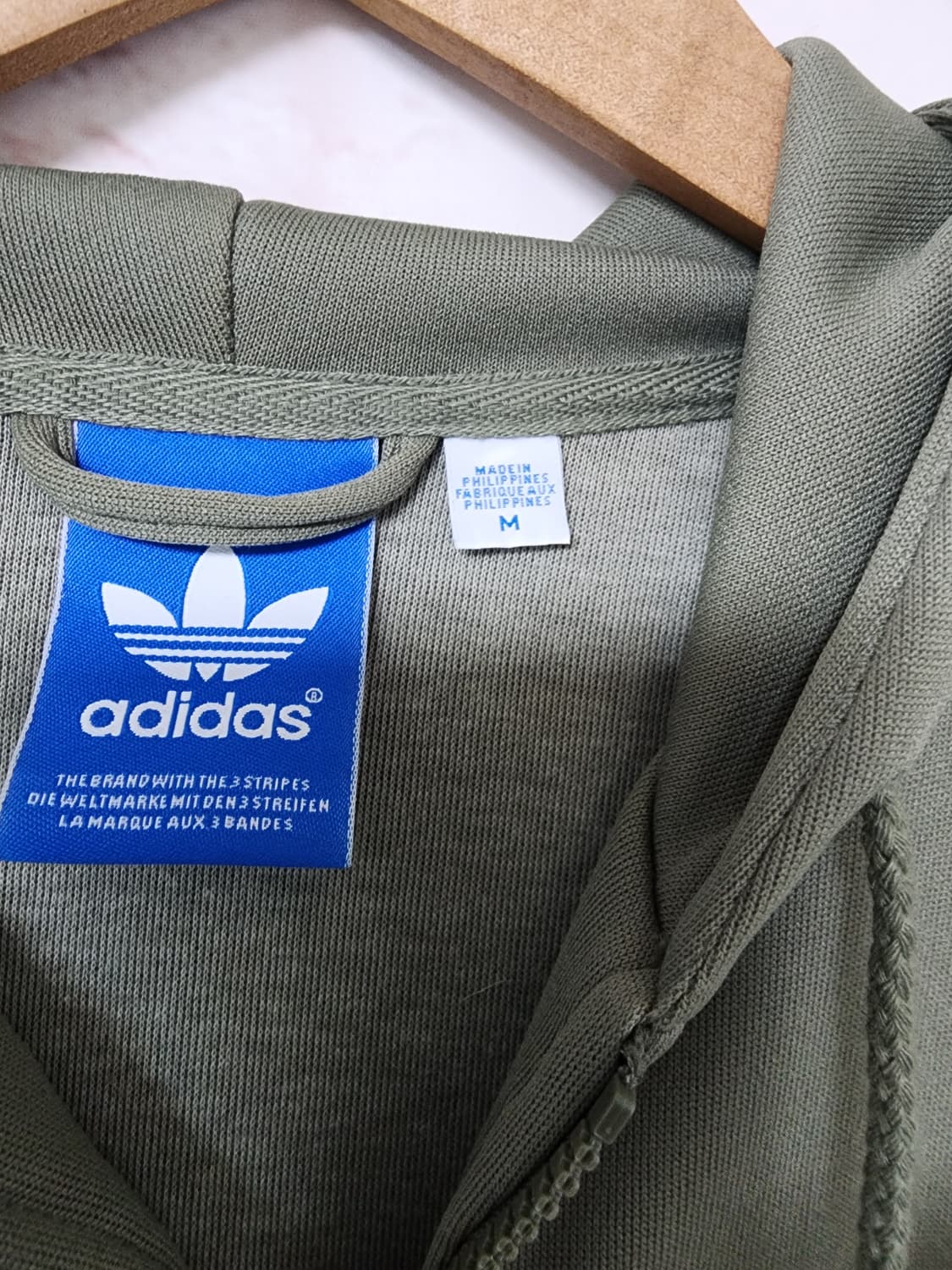 아디다스 올드스쿨 트랙 후드집업 상품이미지7