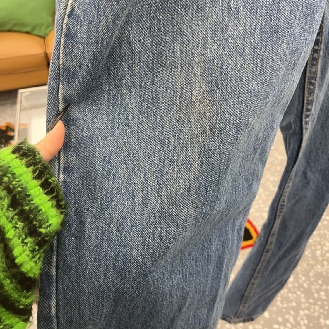 리바이스 550 빈티지무드 워싱 빅사이즈 데님팬츠 38인치C08549 상품이미지8