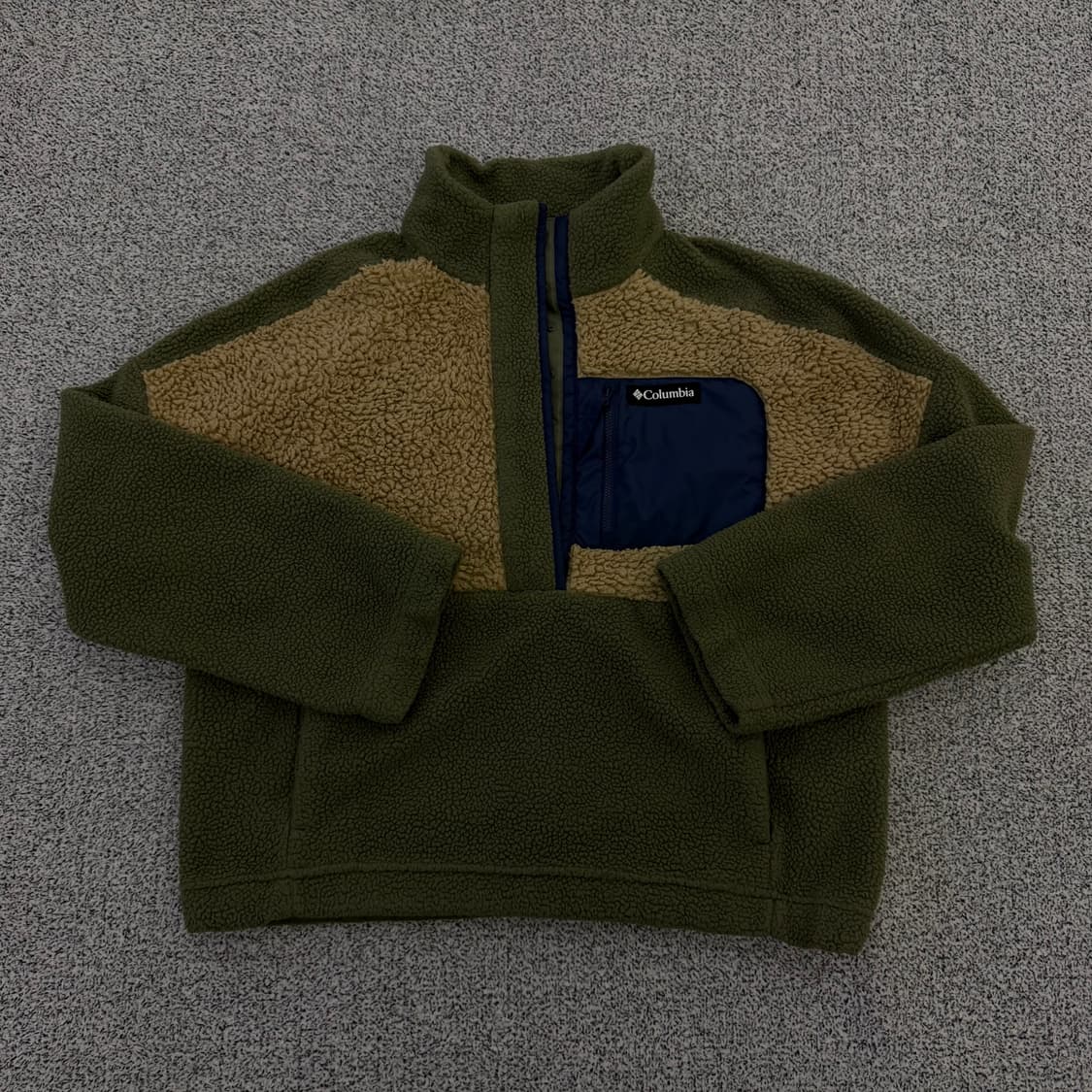 L 컬럼비아 반집업 후리스 플리스 0127H1 상품이미지1