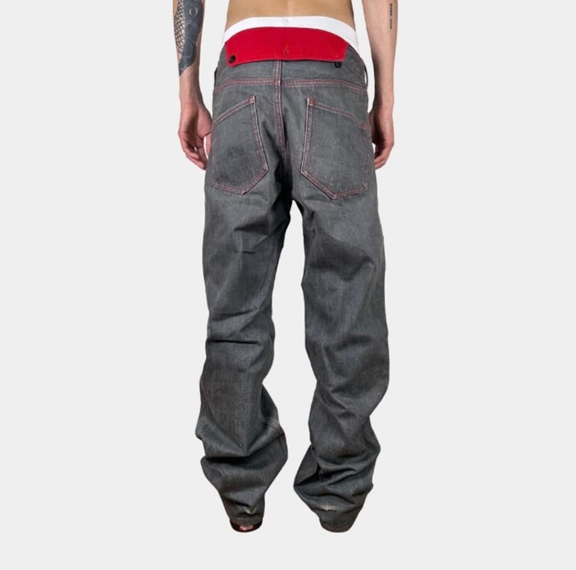 이세이미야케 데님팬츠 상품이미지2