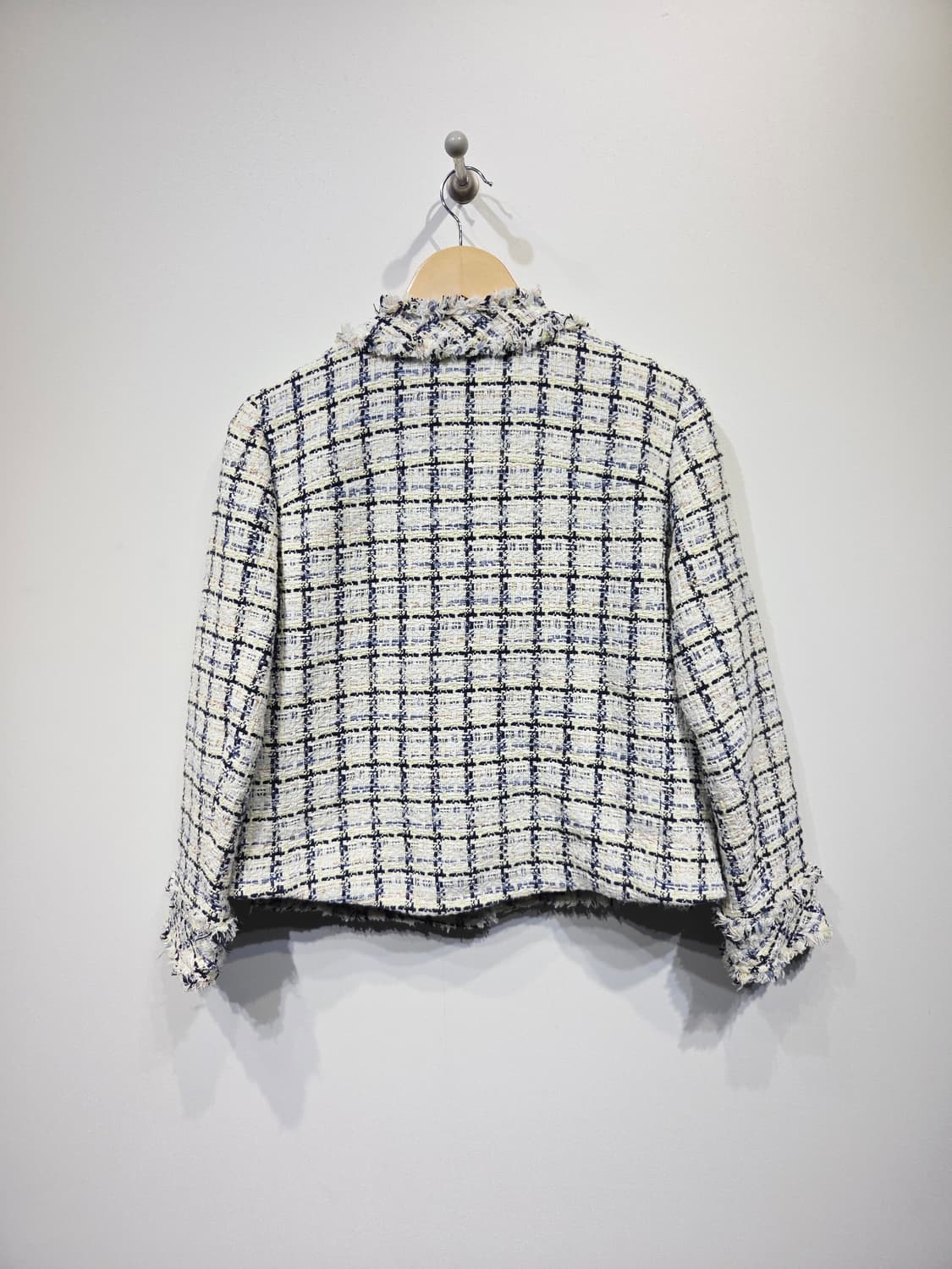 미센스(ME-SENSE) 수술 디테일 트위드 자켓 상품이미지6