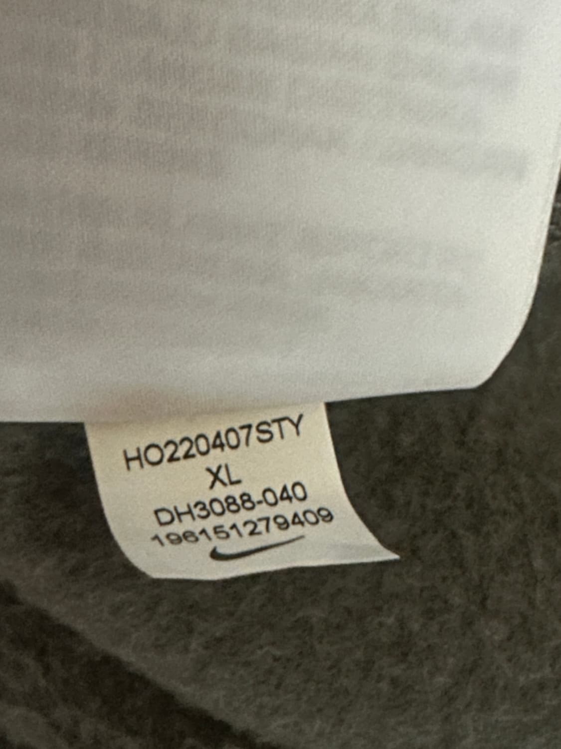 [XL] 나이키 ACG 써마핏 풀오버 플리스 후드 올리브 그레이 아시아 상품이미지6