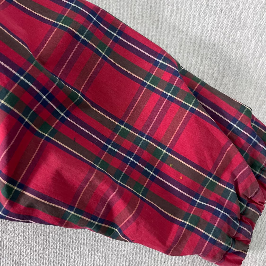 100 폴로 랄프로렌 빈티지 체크 바라쿠타 블루종 자켓 상품이미지10