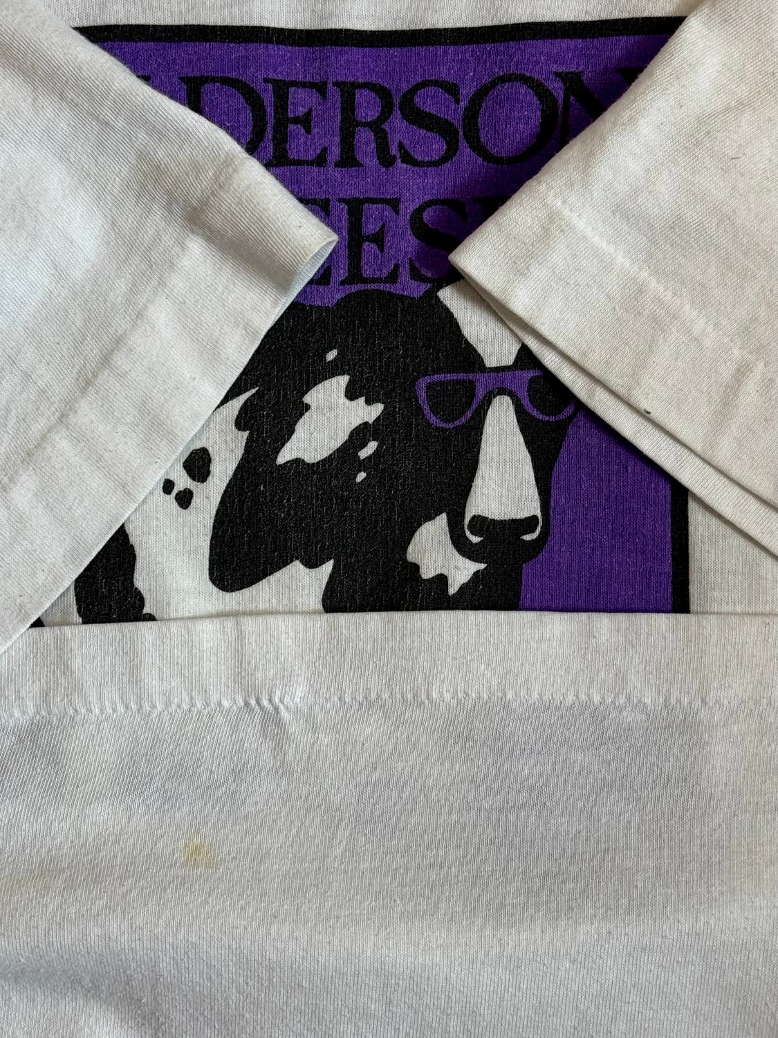 80-90s 볼더슨 치즈 로고 빈티지 티셔츠 벤앤제리스 상품이미지6