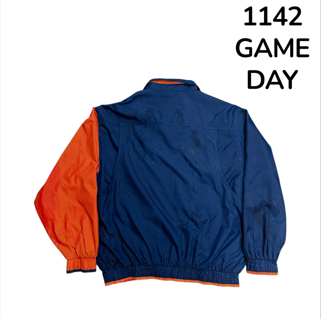 90s 스타터 nfl  베어스 올드스쿨 바람막이 L 상품이미지3