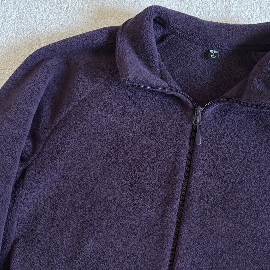 유니클로 보라 자색고구마 후리스 상품이미지2