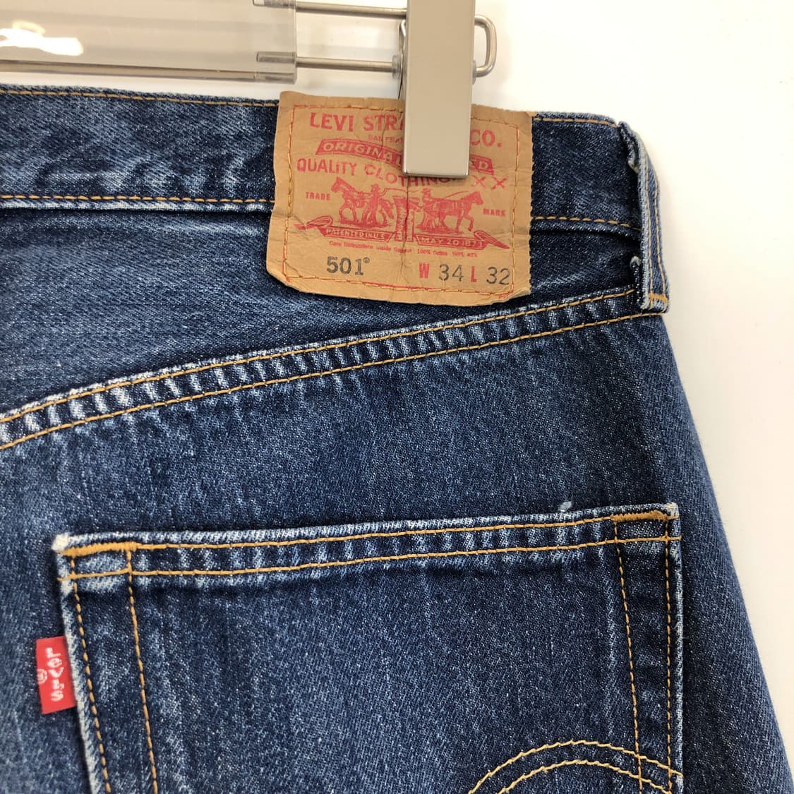 00s 리바이스 501-0115 오리지널 청바지 32 인치  상품이미지4