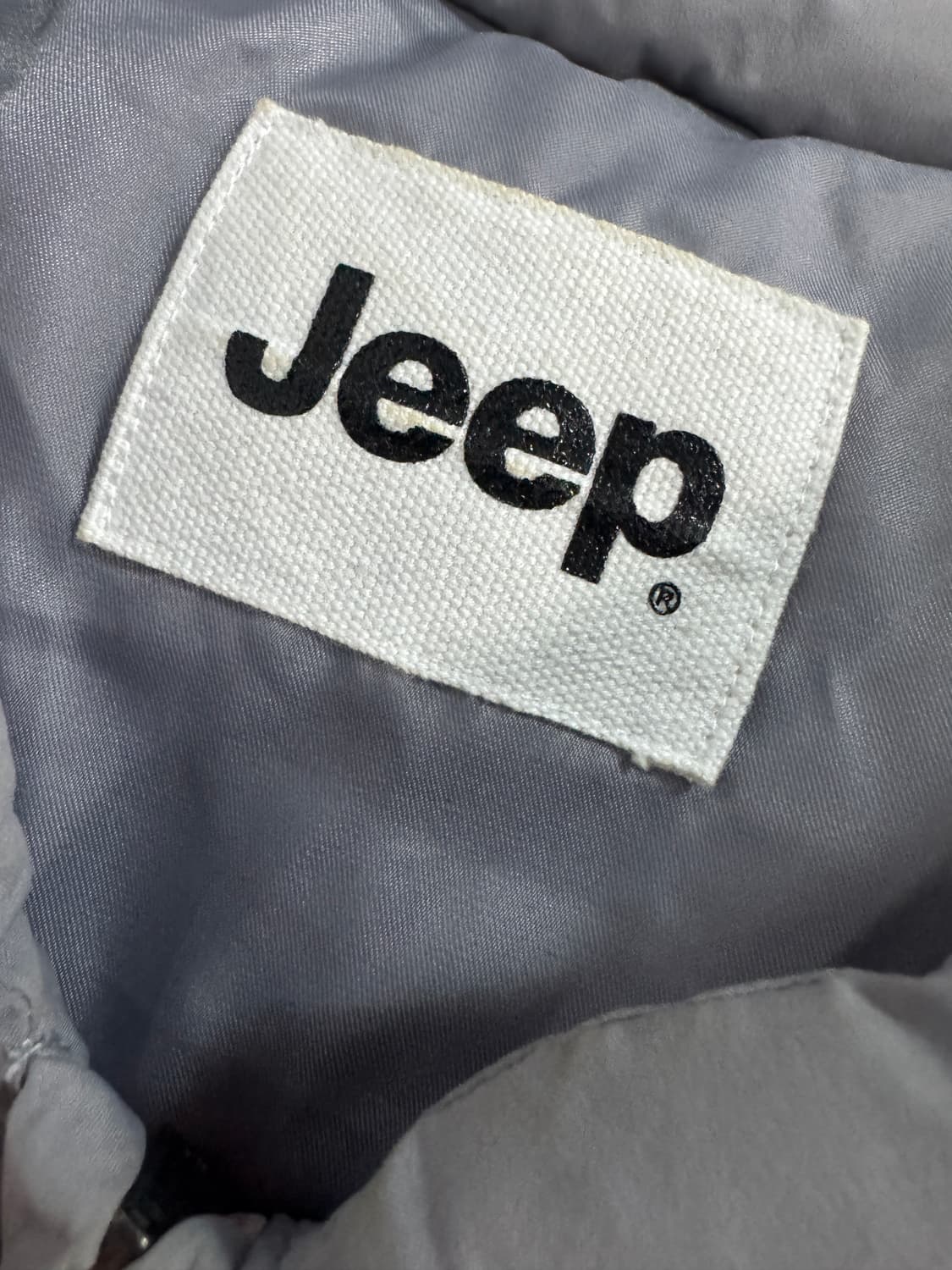 지프 JEEP 그레이 귀여운 패딩 조끼 XL 상품이미지3