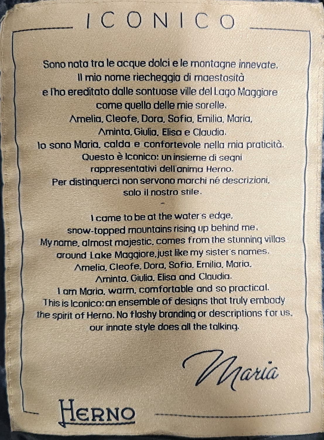 에르노 마리나 구스패딩 44 (55-66사이즈) 상품이미지10