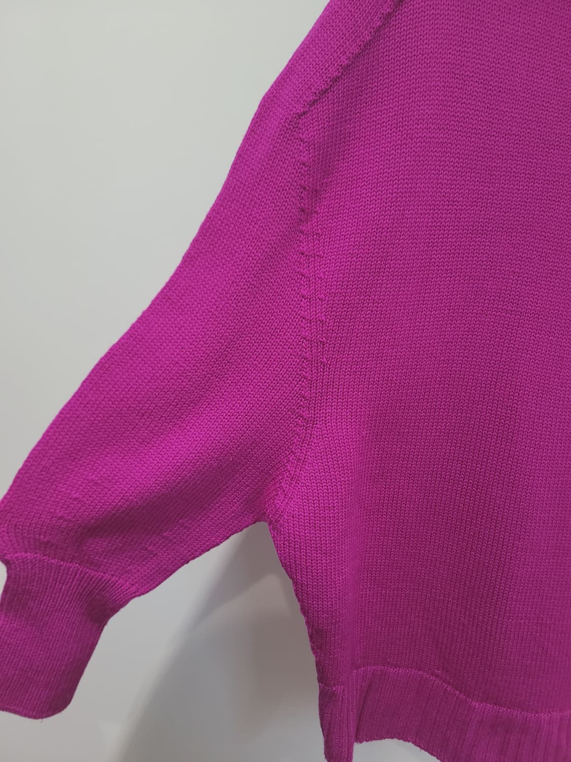 JPN 아스트라엣 ASTRAET 울100 돌먼 슬리브 니트 프리사이즈 상품이미지7