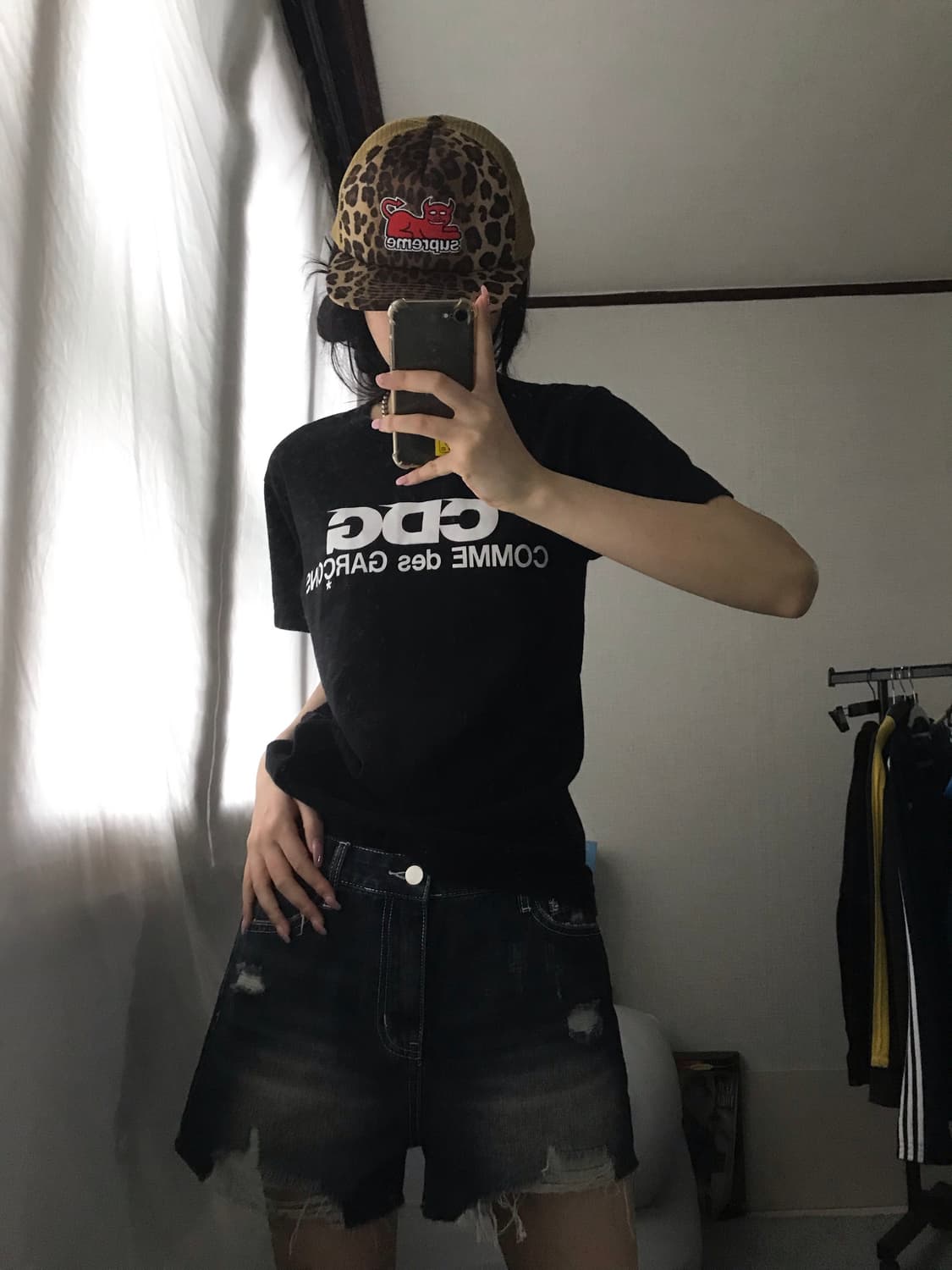꼼데가르송 블랙 반팔티셔츠 상품이미지5