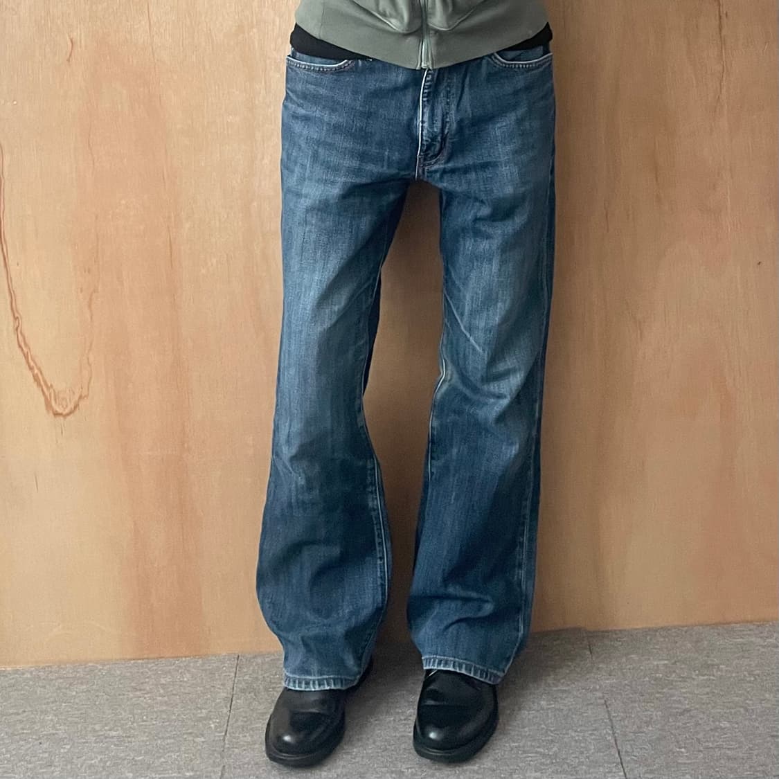 랭글러 플레어 데님 팬츠 상품이미지1