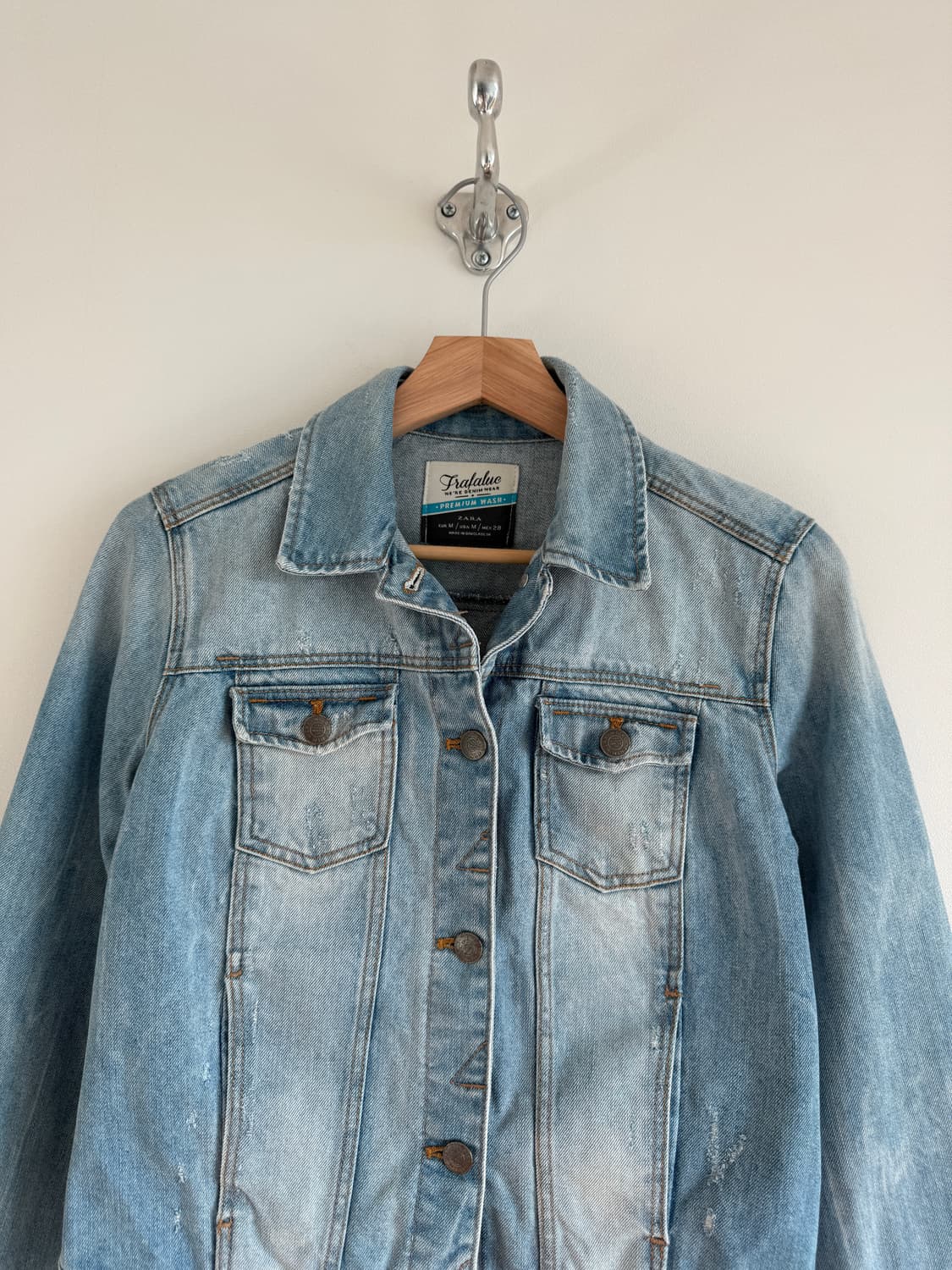 자라(ZARA) 데님 자켓 상품이미지2