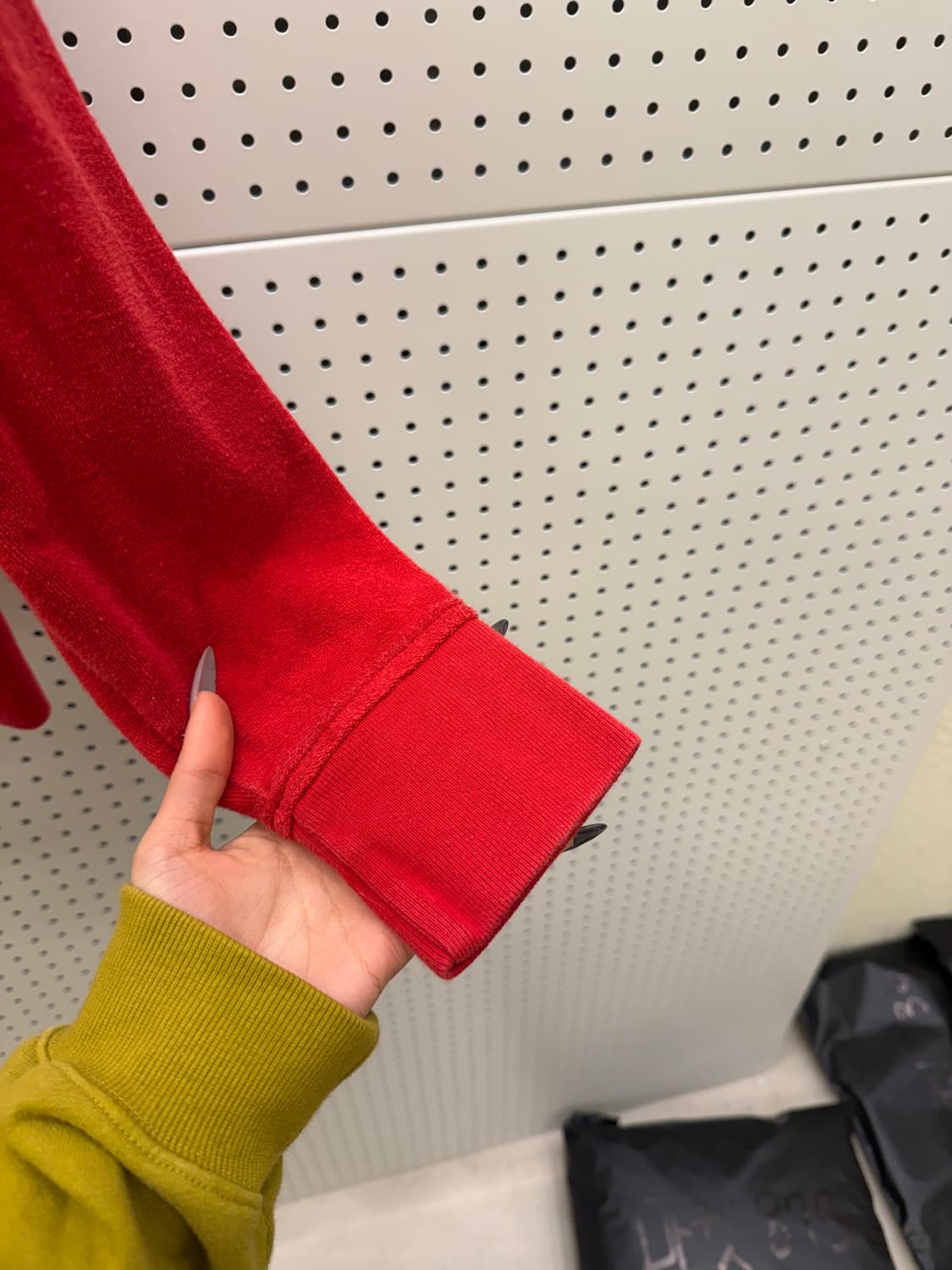 폴로 랄프로렌 벨벳 레드 포니 후드 집업 U755 상품이미지4