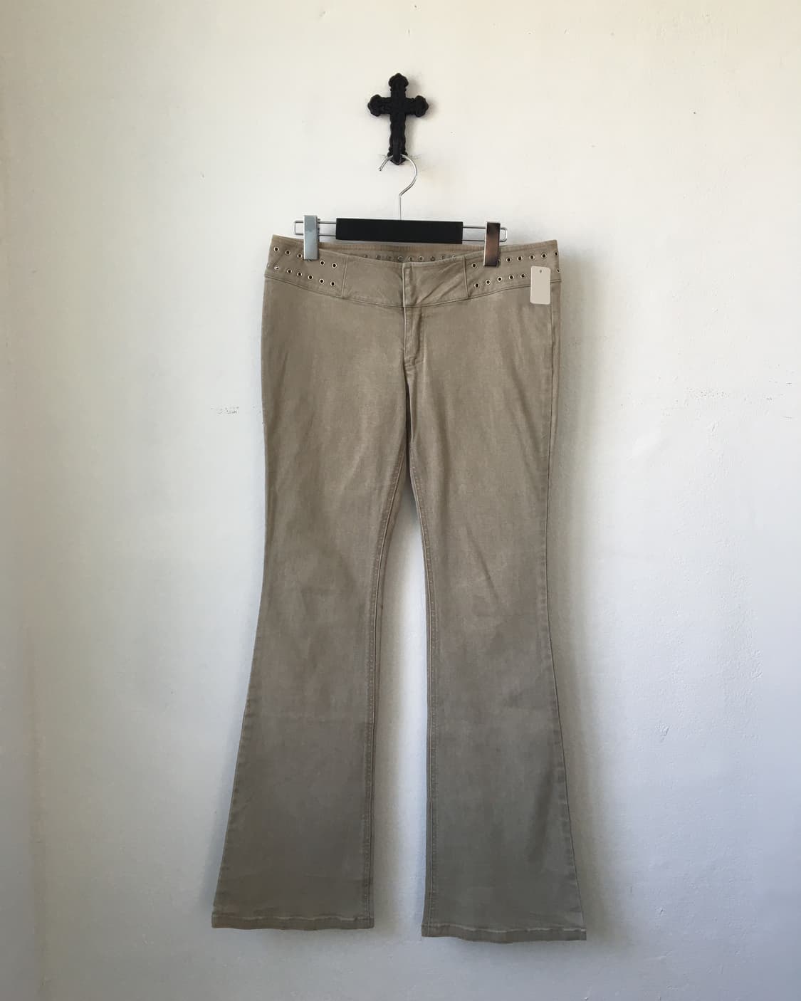 Eyelet point boots cut pants 상품이미지1