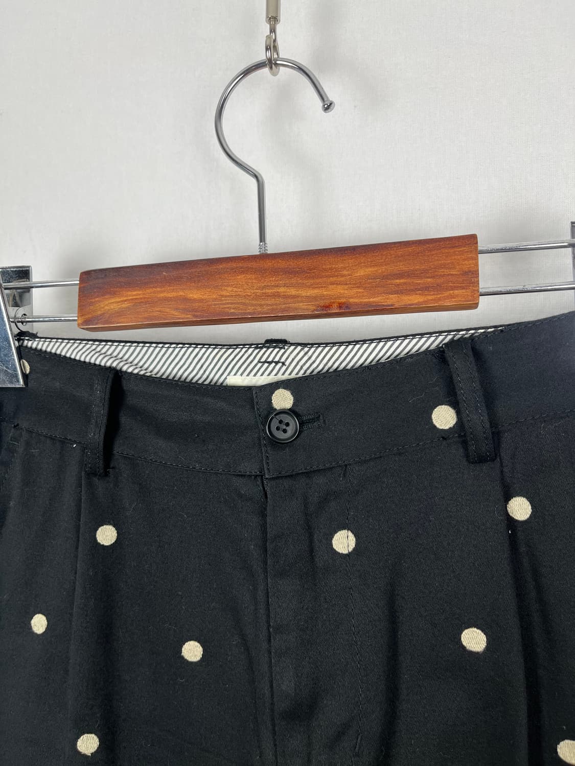 Vintage 도트패턴 코튼 팬츠  상품이미지3