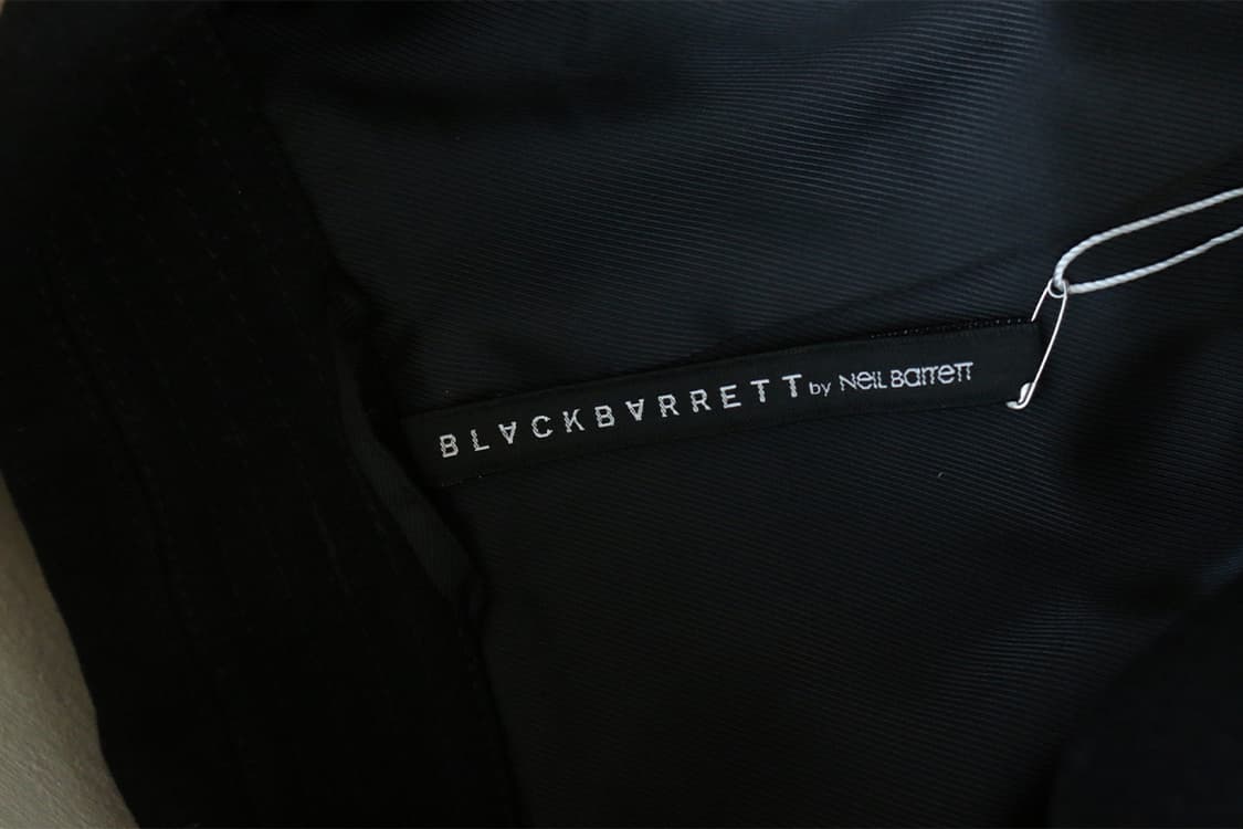 블랙 바렛 블랙 울 피코트  상품이미지8