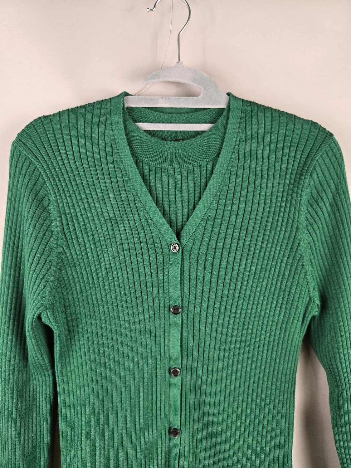 [무료배송]유니클로 XL 울100 니트 앙상블 가디건 니트 세트 셋업 상품이미지2