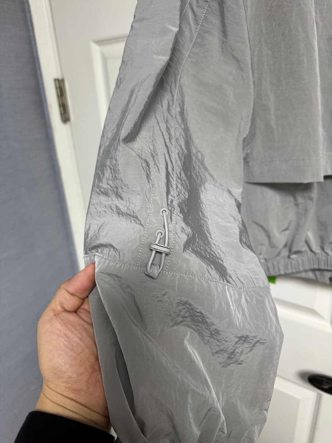 정품 솔리드옴므 24ss 그레이 패널 자켓 50사이즈 새제품 상품이미지3