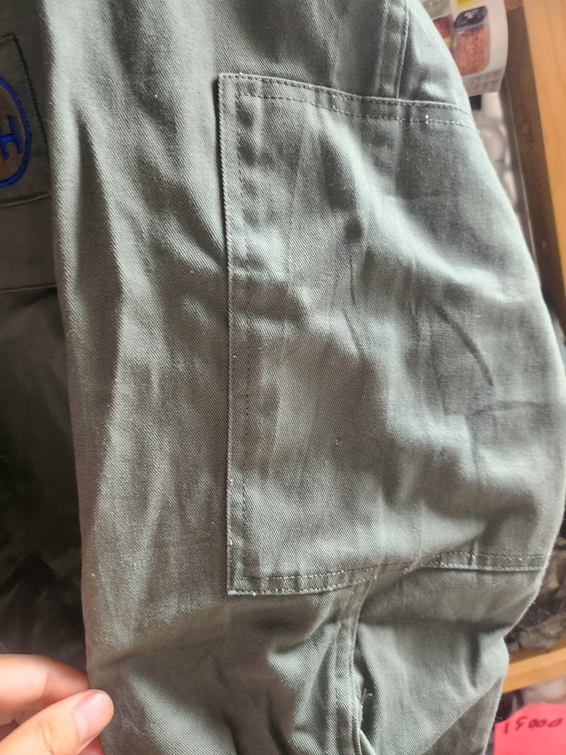 그리스 야상 자켓 미듐 초레어 빈티지 올드스쿨 밀리터리 카모 상품이미지2