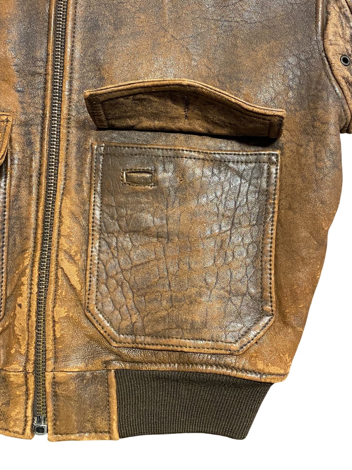 빈티지 레더 자켓 MADE IN USA (Man L) AA0945 상품이미지10