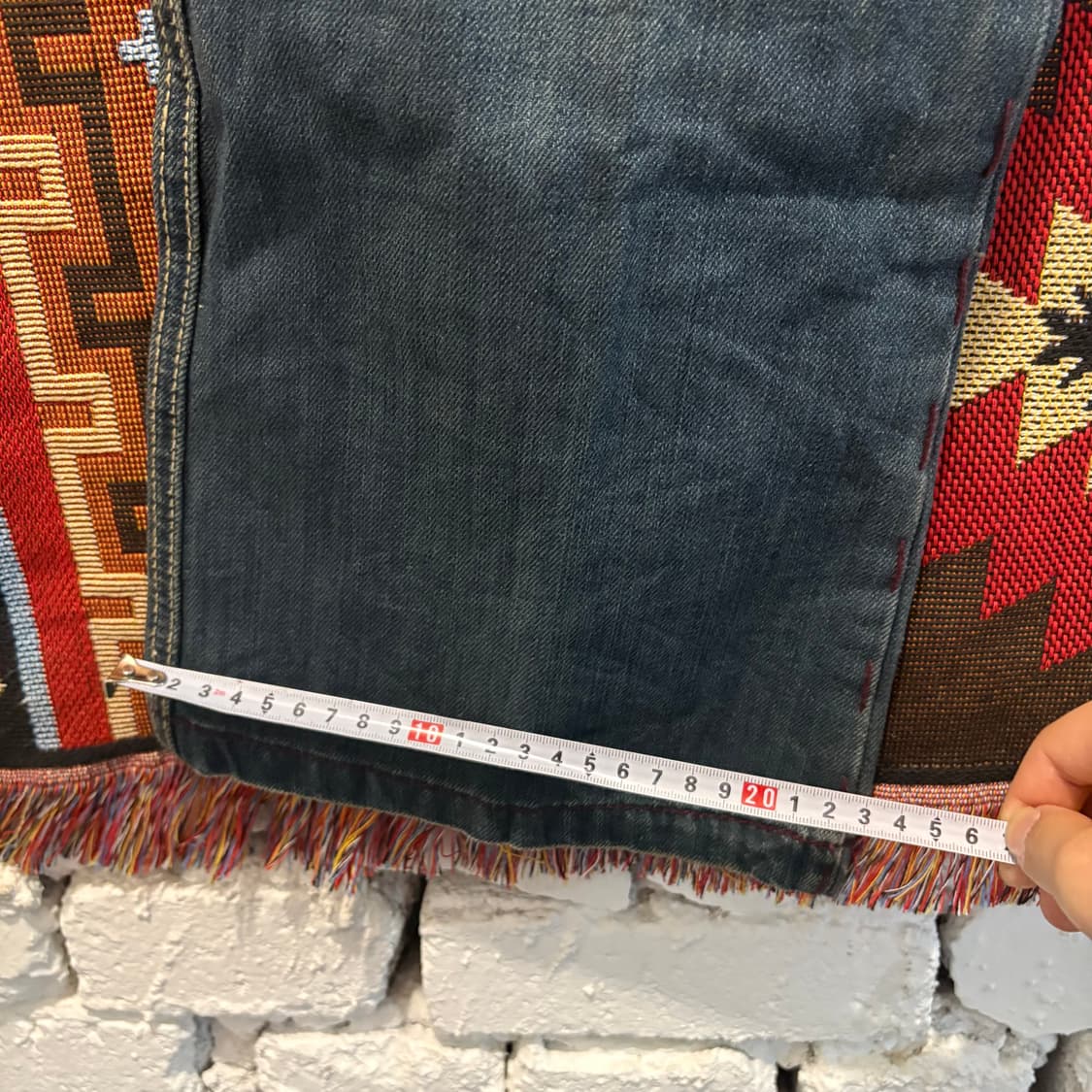 뉴 런던 빈티지 데님팬츠 새상품 상품이미지9