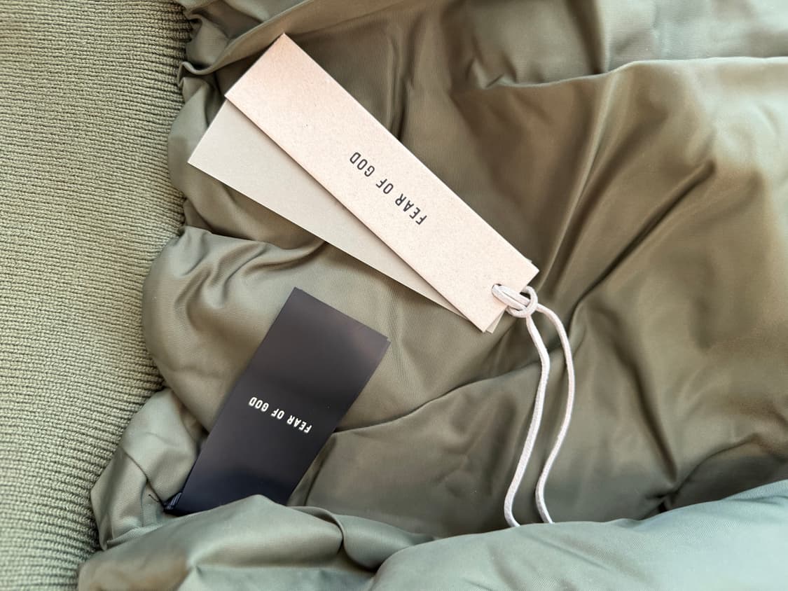 피어오브갓 이터널 봄버 블루종 카키  상품이미지6