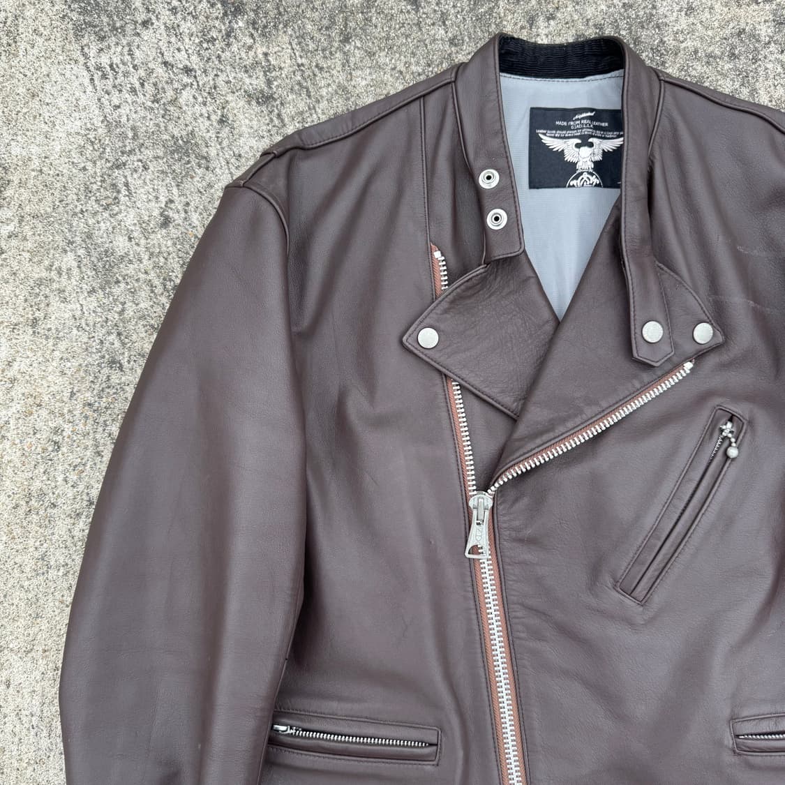 [L] Neighborhood 네이버후드 싱글라이더 가죽 자켓 상품이미지5