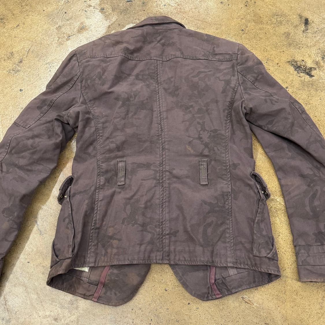 [정품/S] 디젤 카모 브라운 자켓 b19 상품이미지4