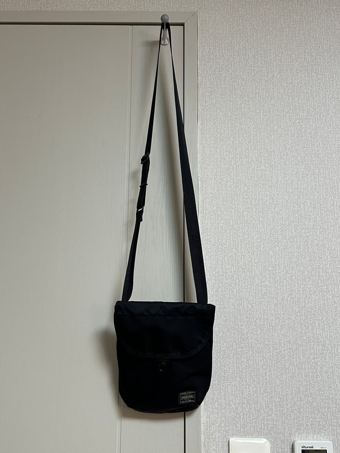 요시다포터 프레임 숄더백 블랙 상품이미지2