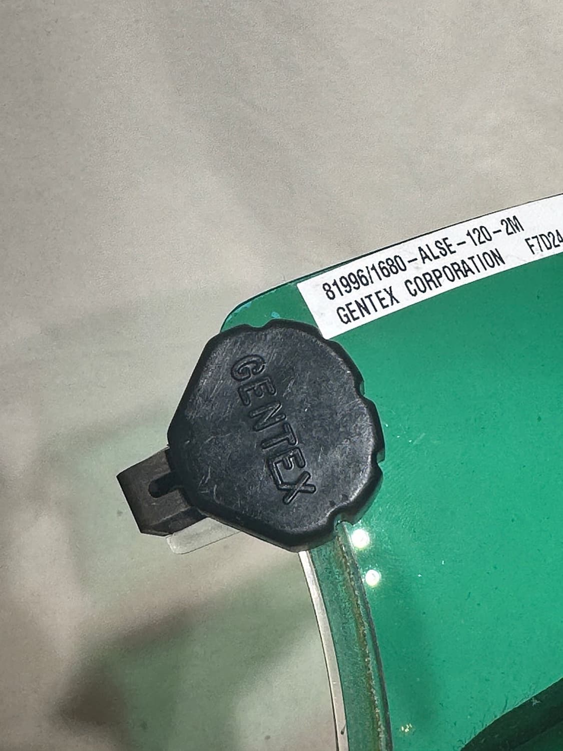 HGU-56/P 비행 헬멧 레이저 보호용 나이트 바이저 GENTEX 상품이미지3