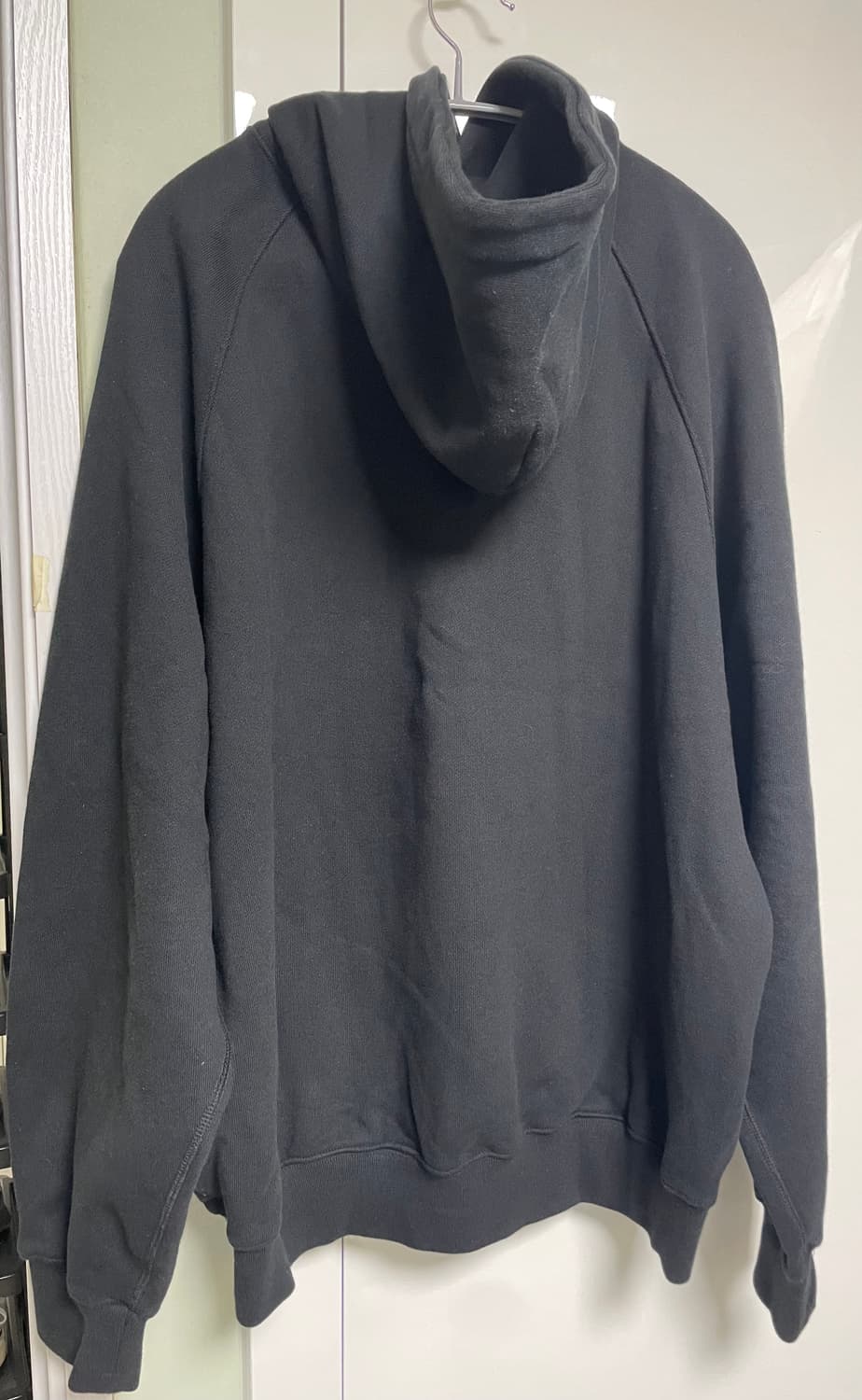 모이프 후드티 블랙 2사이즈 상품이미지3