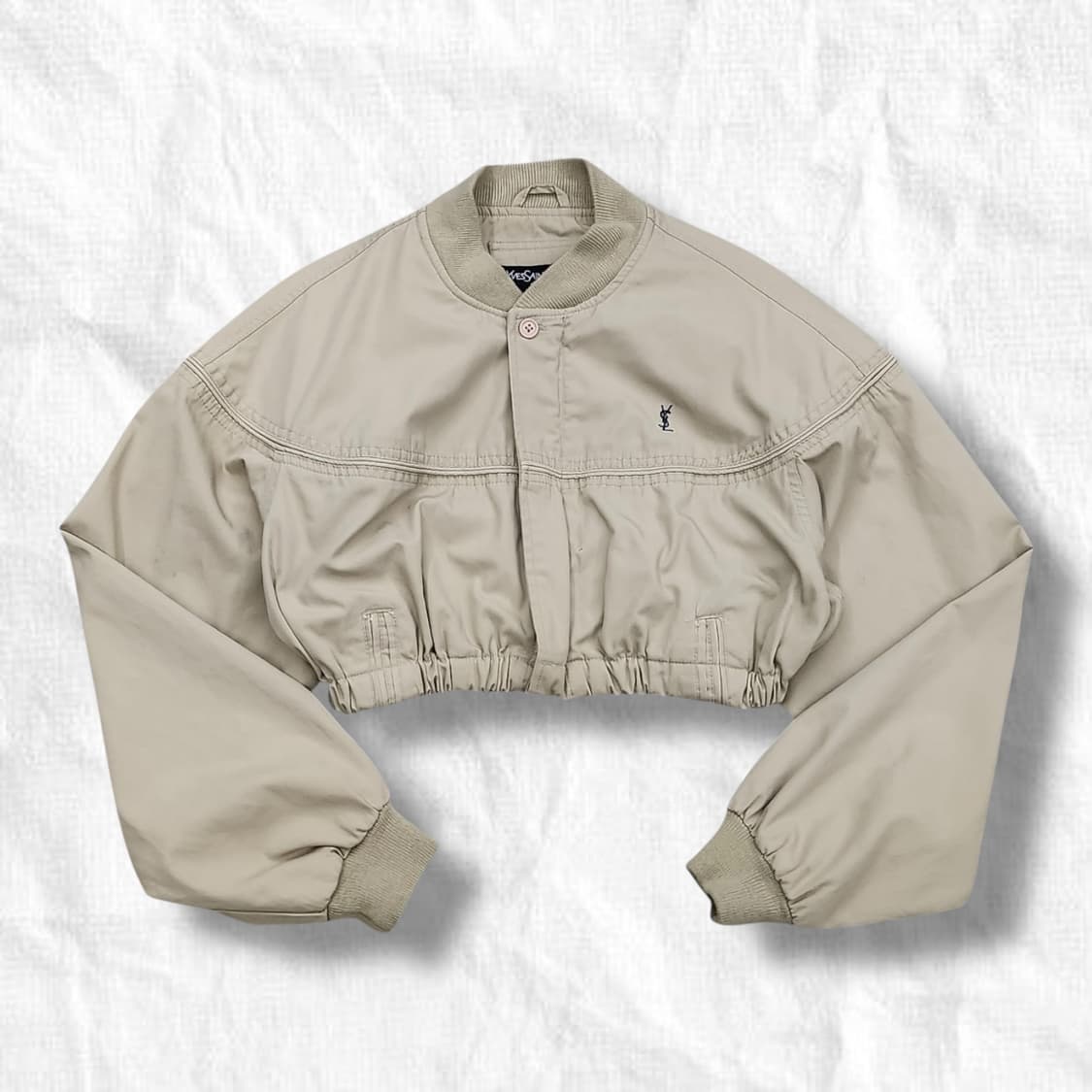 입생로랑 빈티지 크롭 커스텀 자켓 상품이미지1