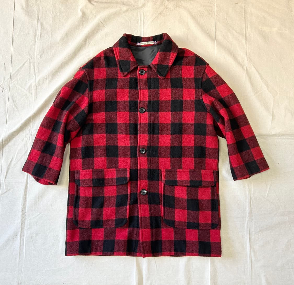 써헌트(sir-hunt) 블럭체크 오버코트(여성M) 상품이미지1