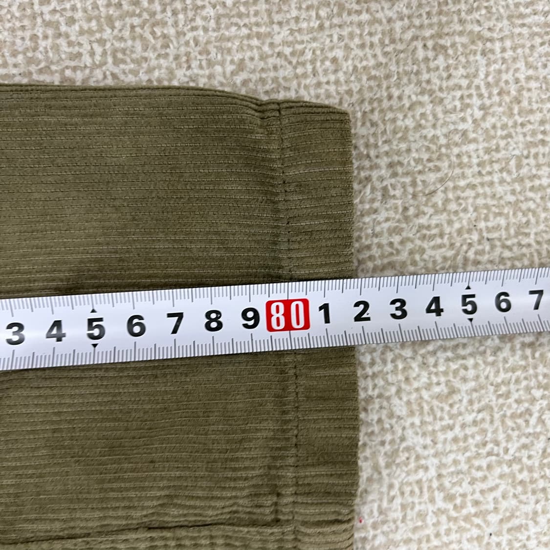 XS 자라 코듀로이 롱 스커트 0225M2 상품이미지8