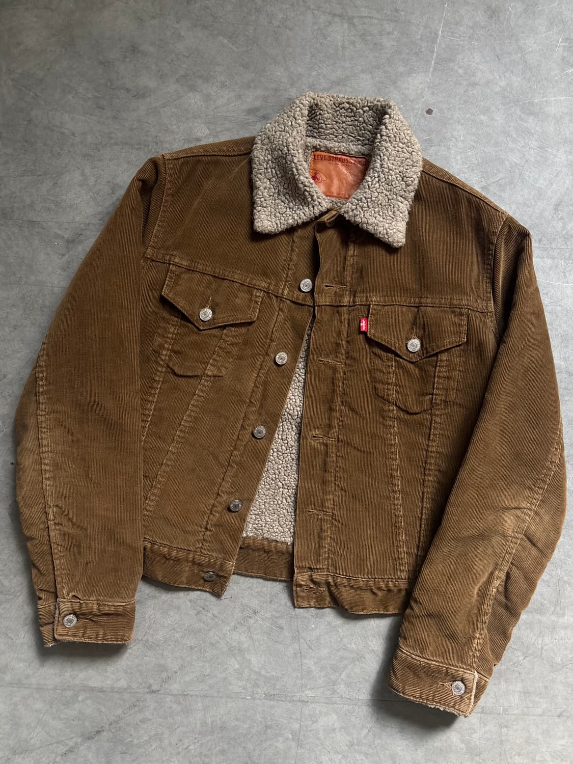 Levis 리바이스 브라운 컬러 코듀로이 자켓 상품이미지1