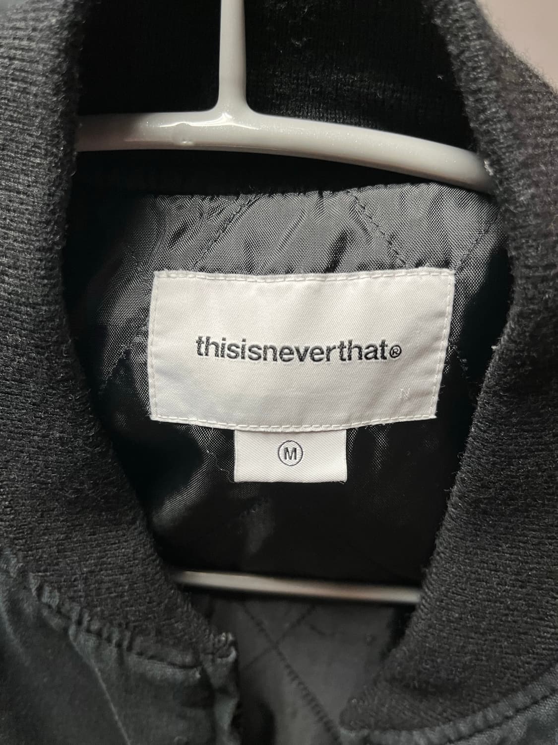 디스이즈네버댓 라인드 봄버 자켓 M 상품이미지3