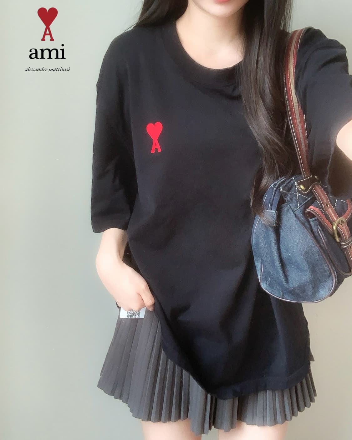 AMI 반팔티 상품이미지1