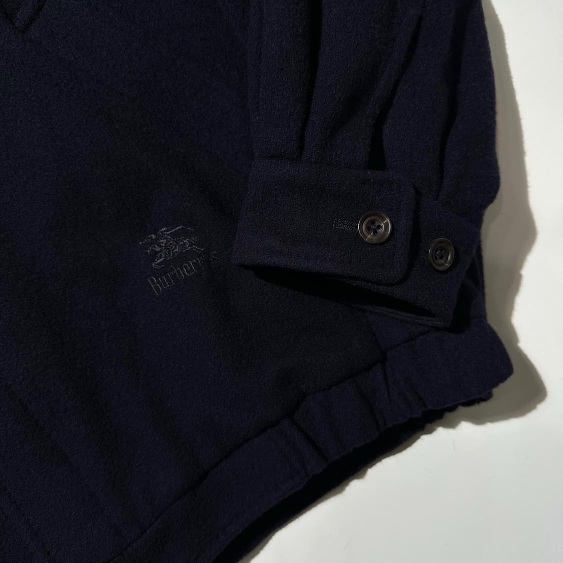 버버리 울 블루종 자켓 네이비 상품이미지5