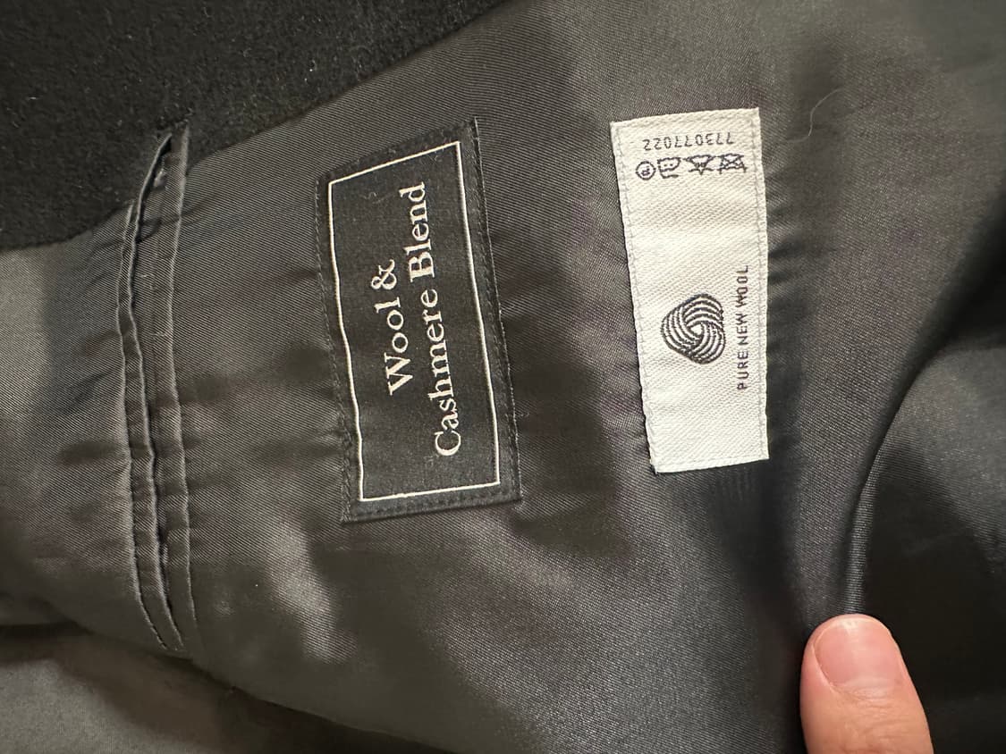 인사일런스 더블 롱 코트 상품이미지4