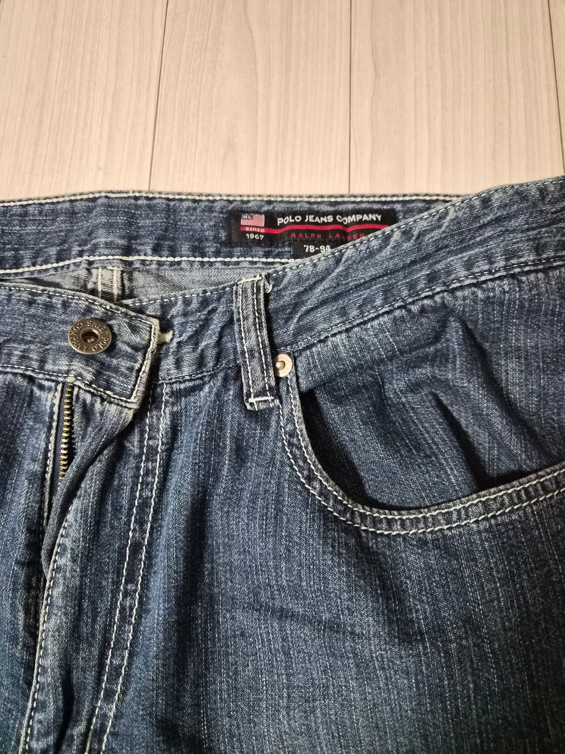 폴로 랄프로렌 폴로진스 데님 팬츠 (사이즈 78-94) 상품이미지2
