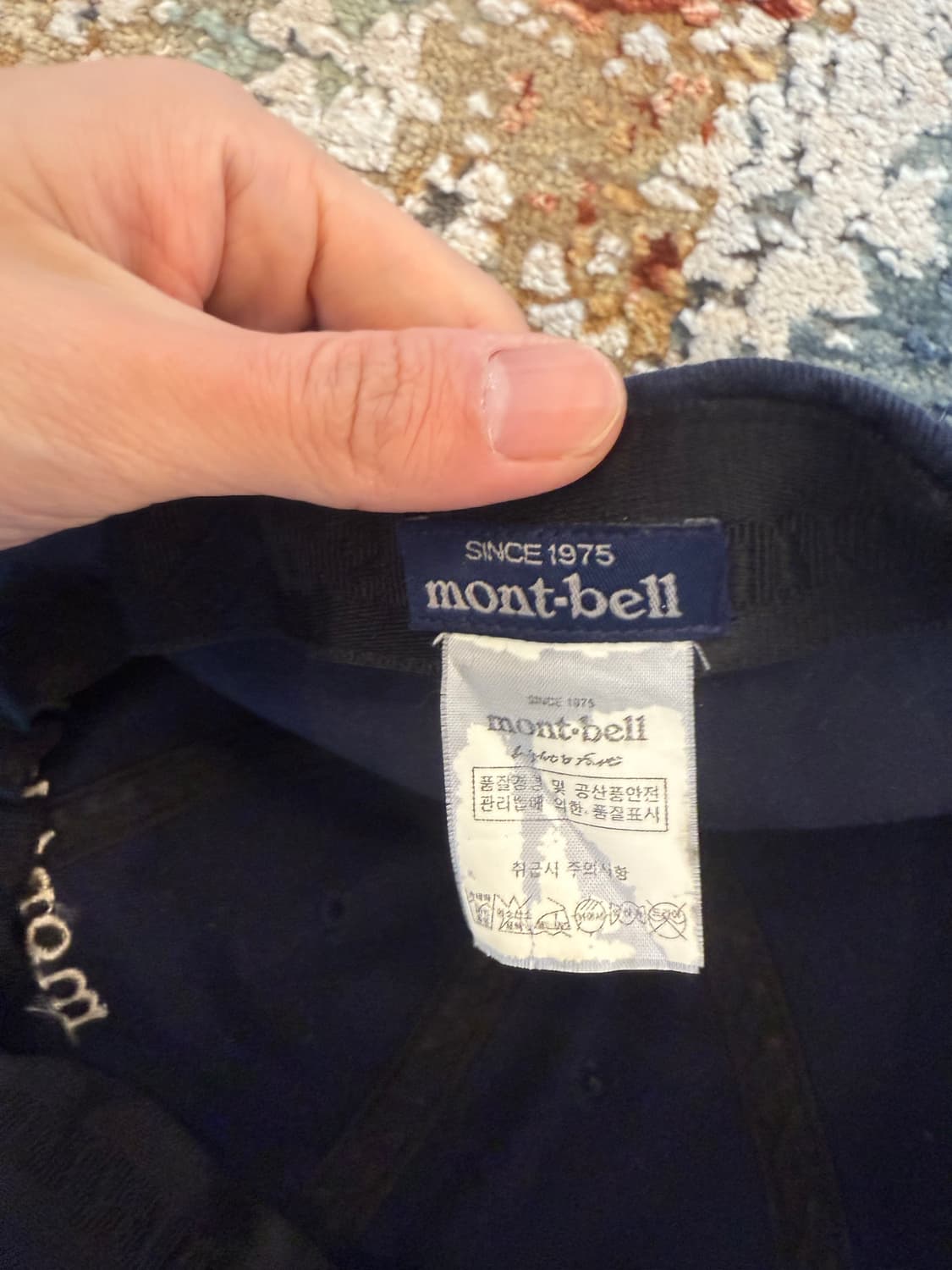 몽벨 로고 코튼캡 상품이미지5